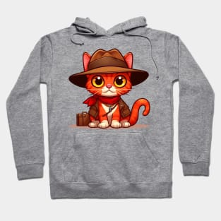 Indiana Cat Hoodie